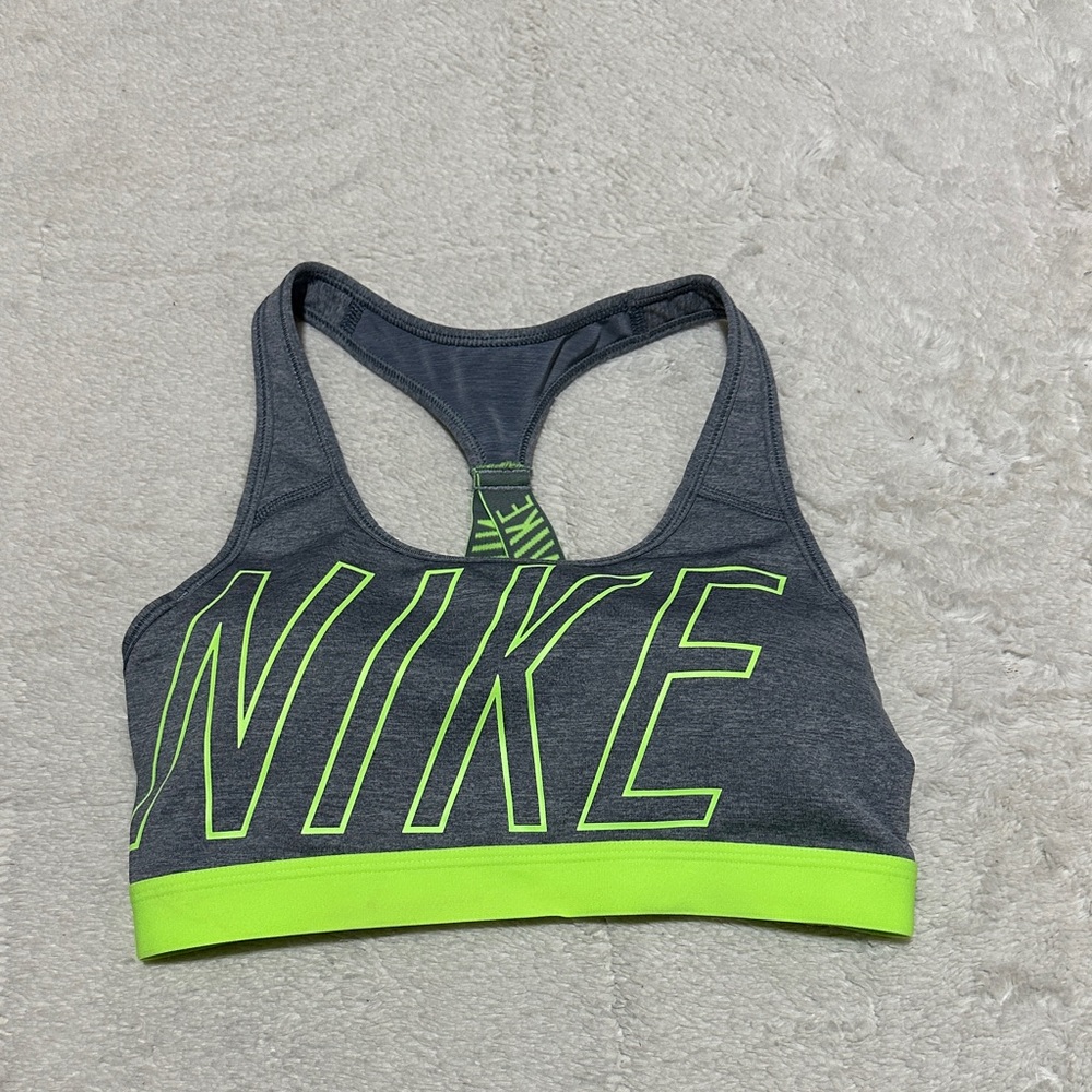 Nike | size medium | gray sports bra
